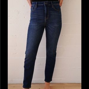 Carly Jean Los Angeles, Brooke Slim Straight Cut Jeans, Dark Wash, Sz 11